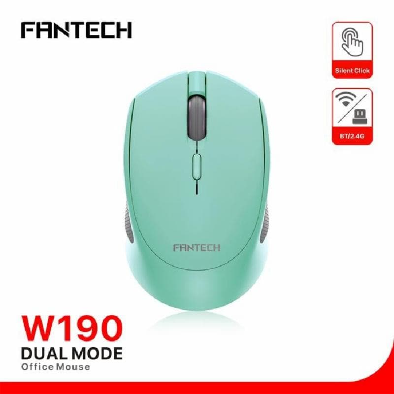 FANTECH W190 (GREEN) WIRELESS MOUSE