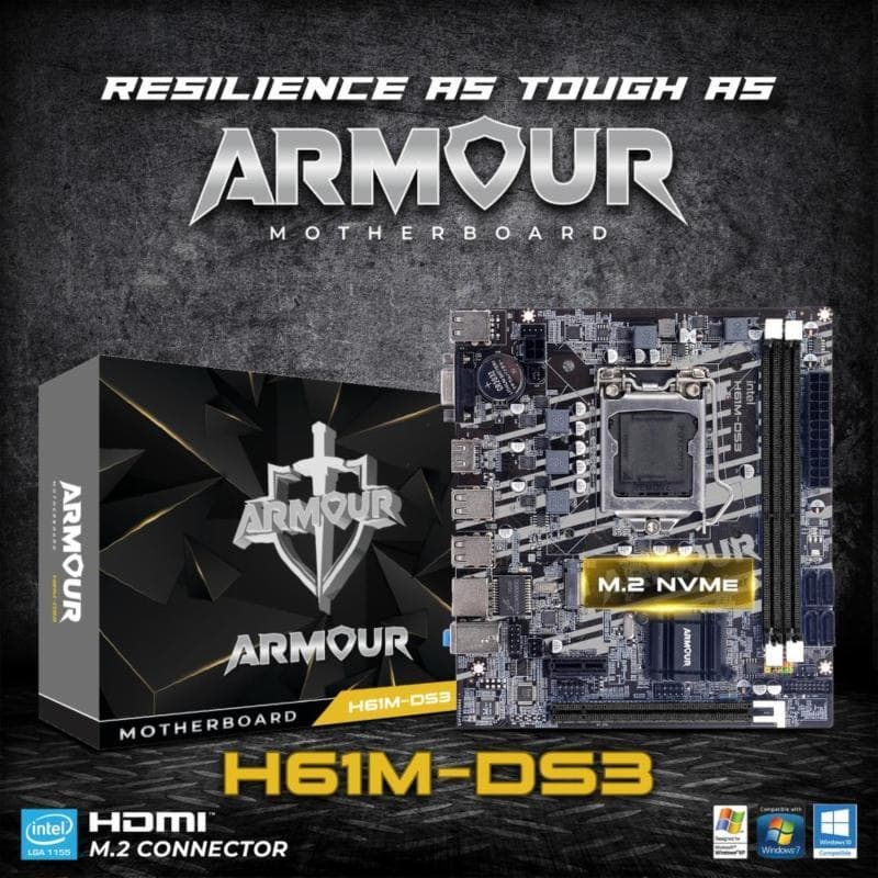 ARMOUR H61M-DS3 LGA 1155