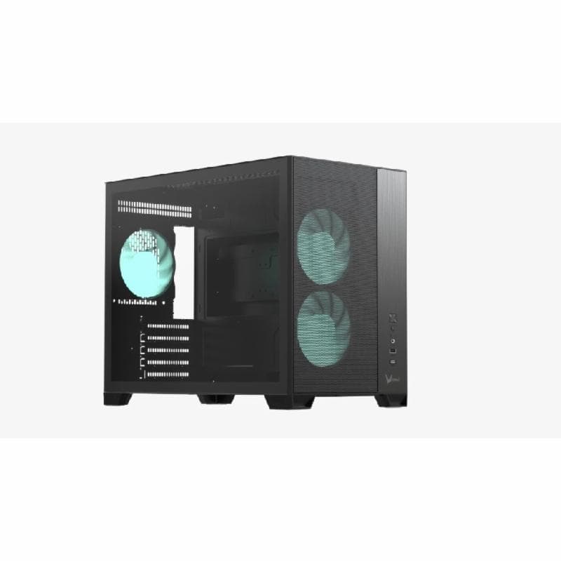 FORMULA V LINE AIR MESH G6 PLUS AR (Black) M-ATX Include 3 FAN ARGB Gaming Case