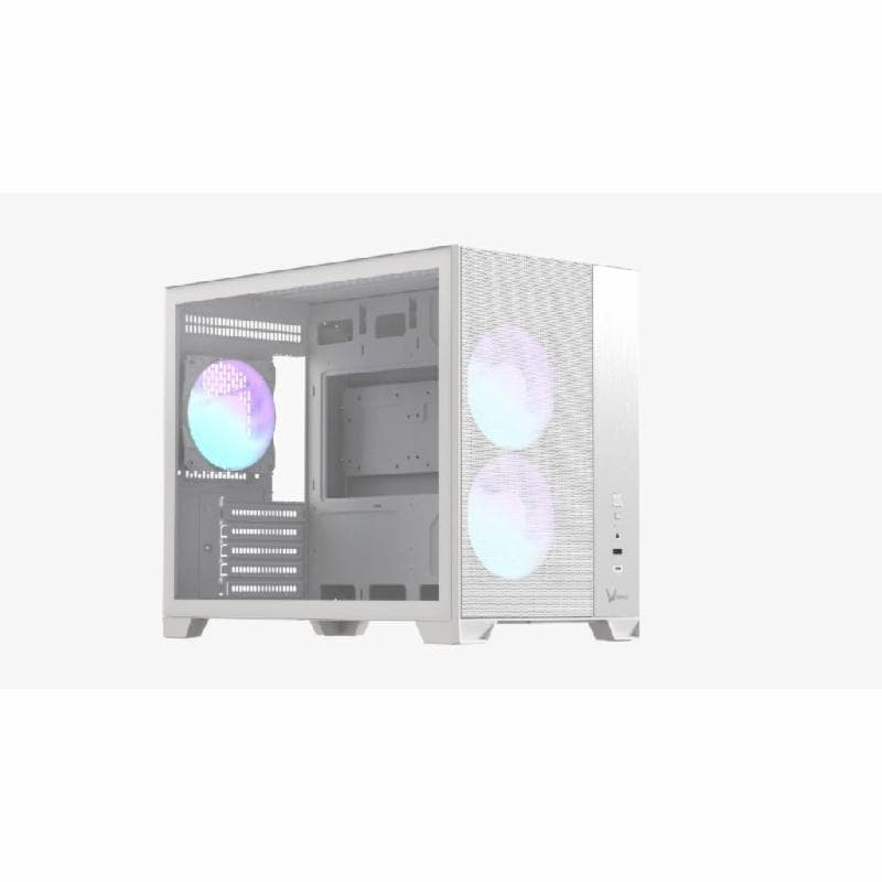 FORMULA V LINE AIR MESH G6 PLUS AR (White) M-ATX Include 3 FAN ARGB Gaming Case