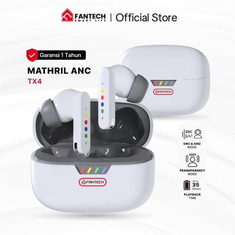 FANTECH MITHRIL ANC TX4 (GREY) TRUE WIRELESS SUPERMAXFIT