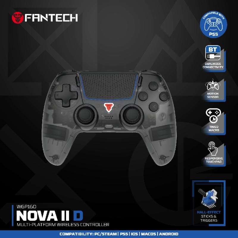 FANTECH NOVA II D WGP16D (BLACK) GAMEPAD