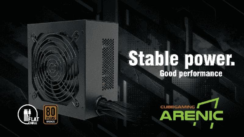 CUBE GAMING ARENIC 550W 80+ Bronze Power Supply