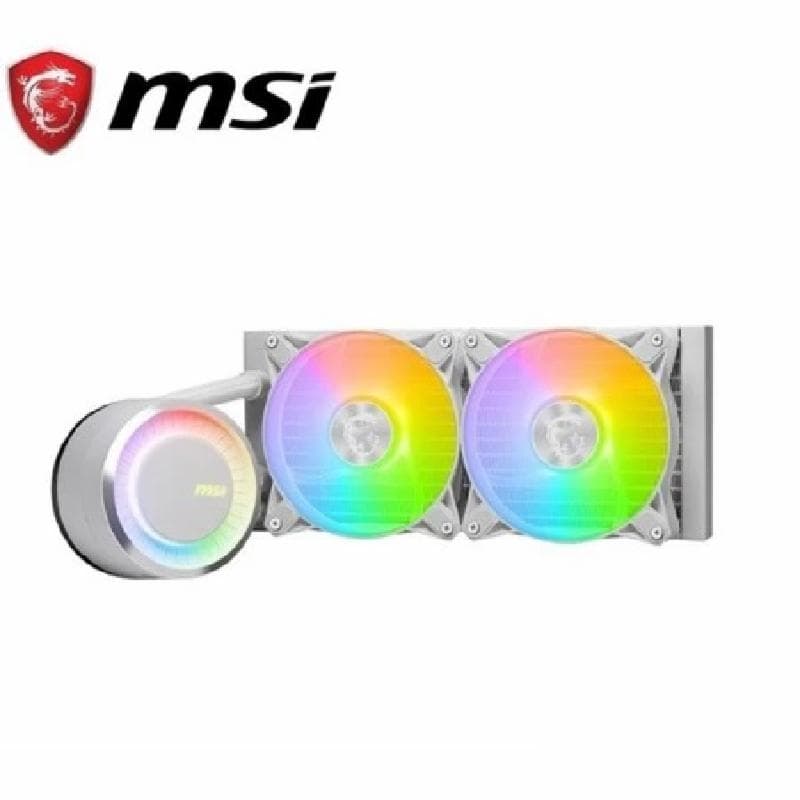 MSI MAG Coreliquid E240 White ARGB Liquid CPU Cooler
