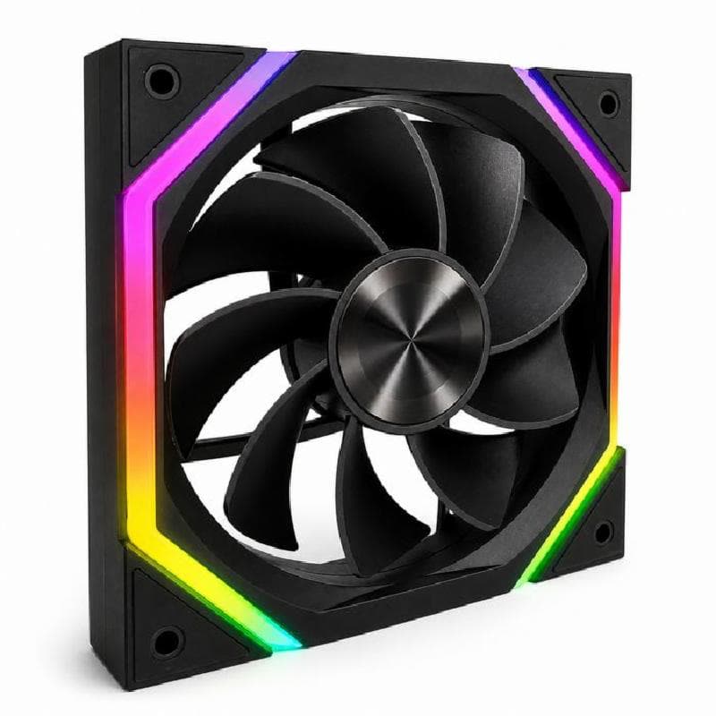 JUNGLE LEOPARD GALAXY 120 ARGB (BLACK) REVERSE 120mm PWM Fan