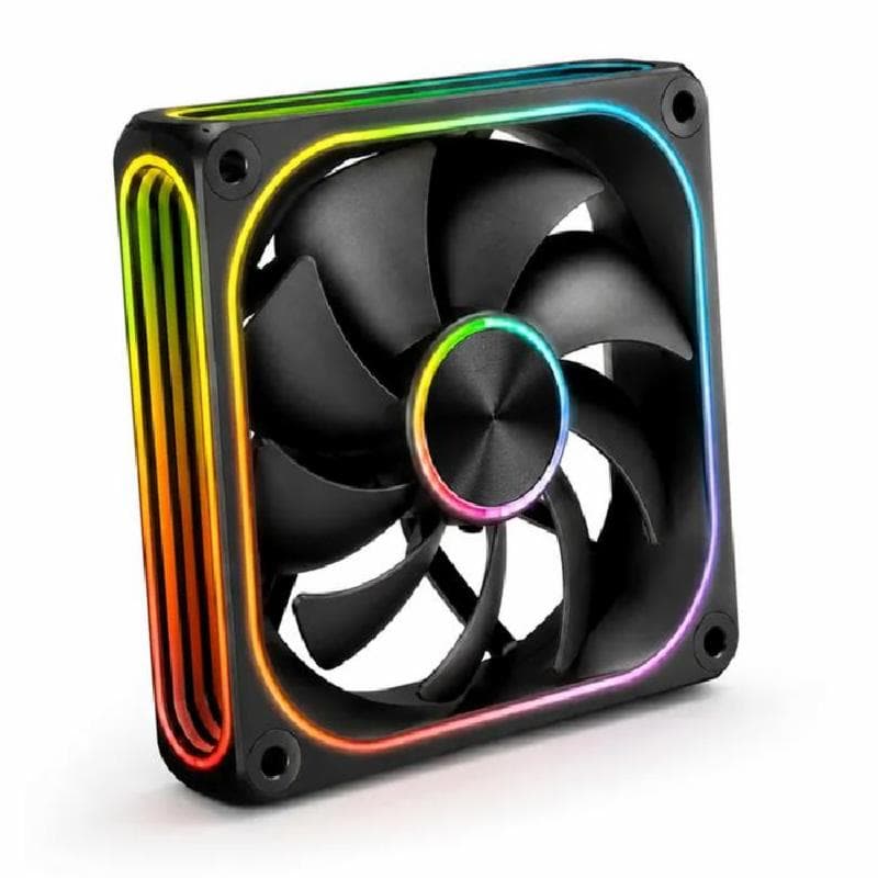 JUNGLE LEOPARD TF120 ARGB (BLACK) FORWARD 120mm PWM Fan