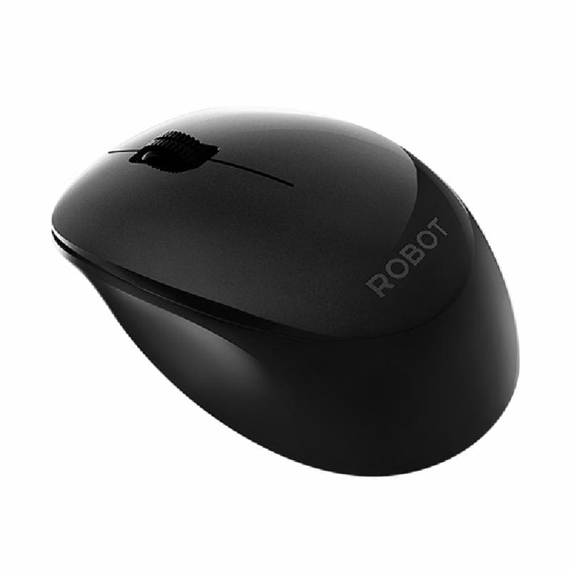 ROBOT M210S (Black) Mouse Wireless 2.4GHz 1600DPI Silent