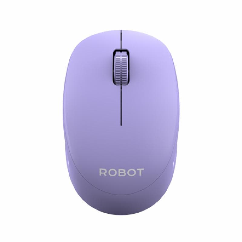 ROBOT M210S (Purple) Mouse Wireless 2.4GHz 1600DPI Silent