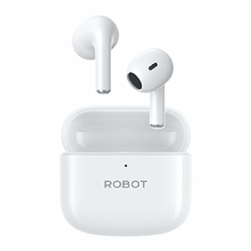 ROBOT Encobuds 4 (White) True Wireless Earphone Airbuds Bluetoot 6.0 Earbuds IPX4 Waterproof
