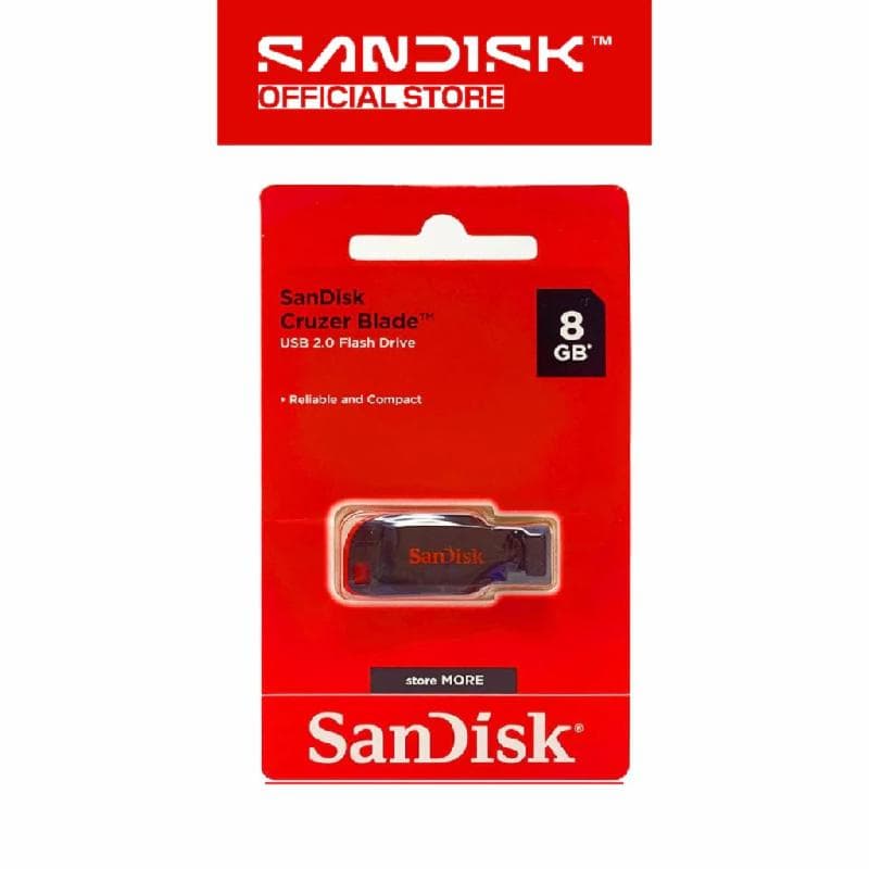 SANDISK CRUZER BLADE 8GB USB 2.0 Flashdisk
