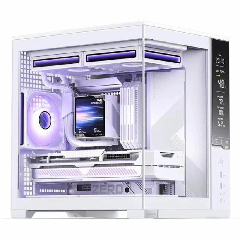JONSBO D34 White (Premium M-ATX PC Case)
