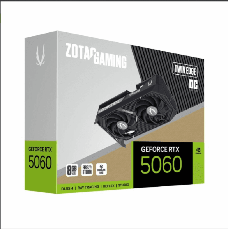 ZOTAC GeForce RTX 5060 Twin Edge OC Plus 8GB GDDR7
