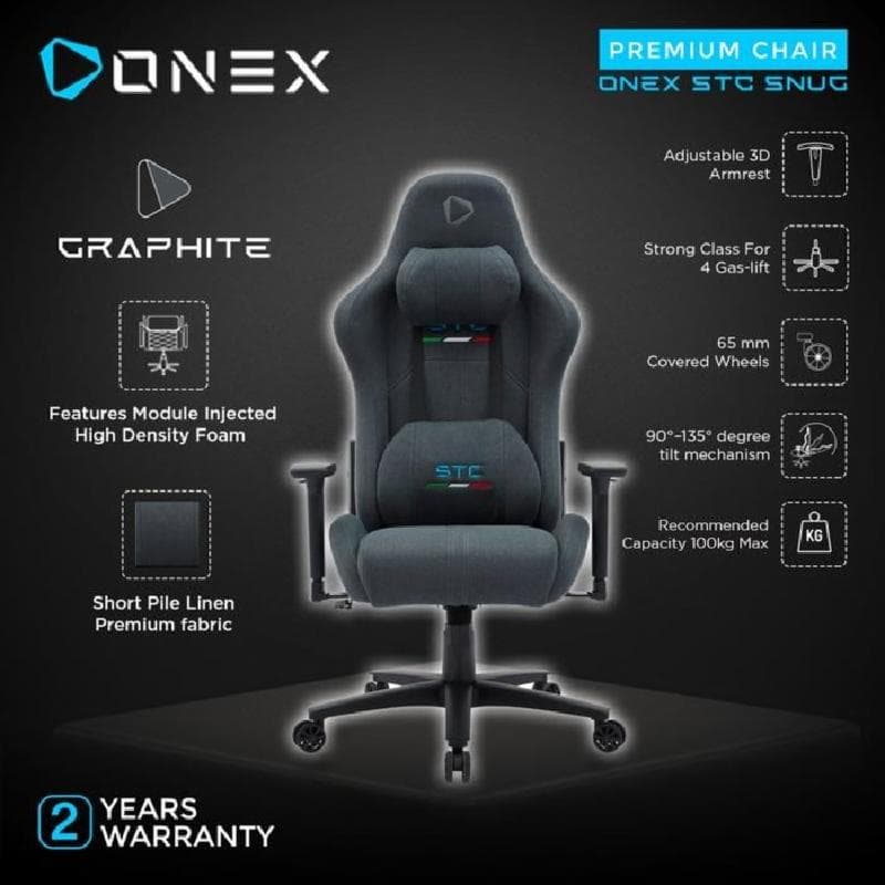 ONEX SNUG GRAPHITE - Gaming and Office Chair