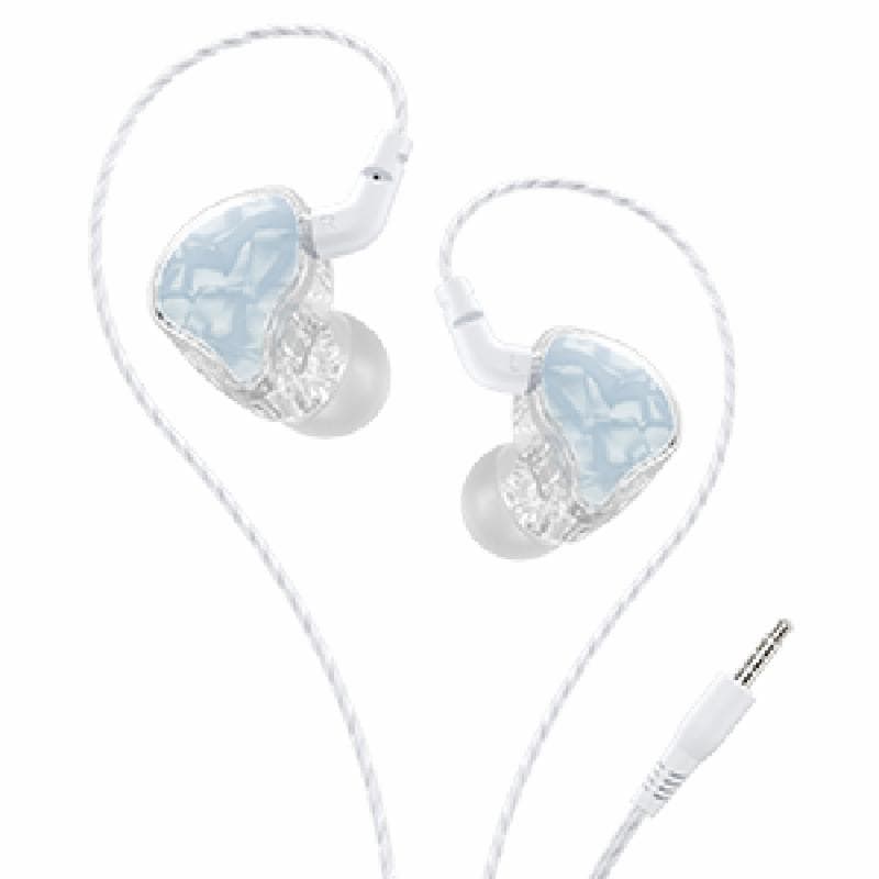ROBOT RE320H (White) Earphone In-Ear HiFi Bass Ultra with Mic