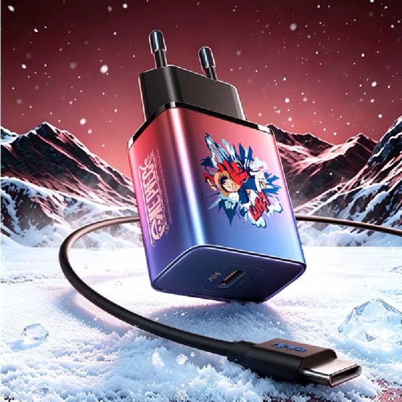 VIVAN x One Piece Power C20N Red+ Data Cable C to C 20w 1m